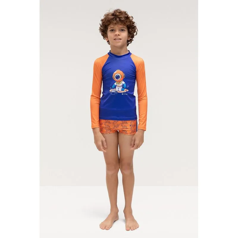 SUNGA MASCULINA INFANTIL - SWIMWEAR 26/27 - SL2818 P/S