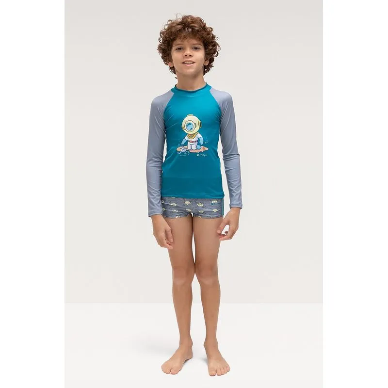 SUNGA MASCULINA INFANTIL - SWIMWEAR 26/27 - SL2819 GG/XL