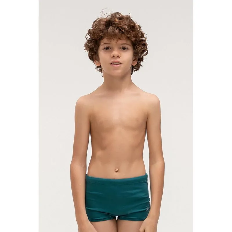 SUNGA LATERAL 16CM INFANTIL - SWIMWEAR 26/27 - VERDE ESCURO G/L