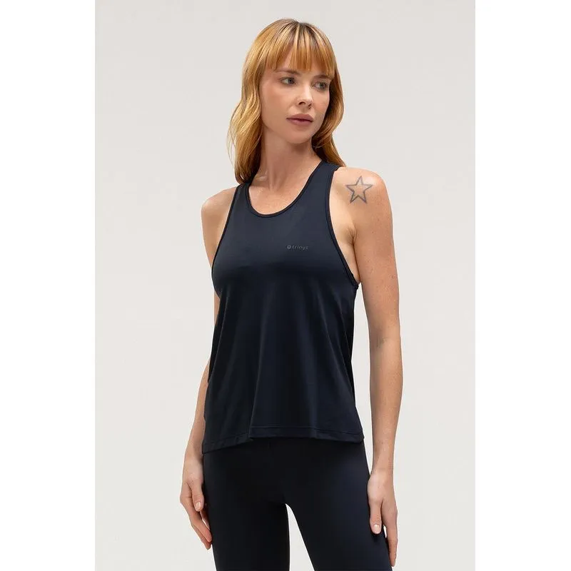 CAMISETA REGATA BIO - ESSENTIALS 26 - PRETO G/L