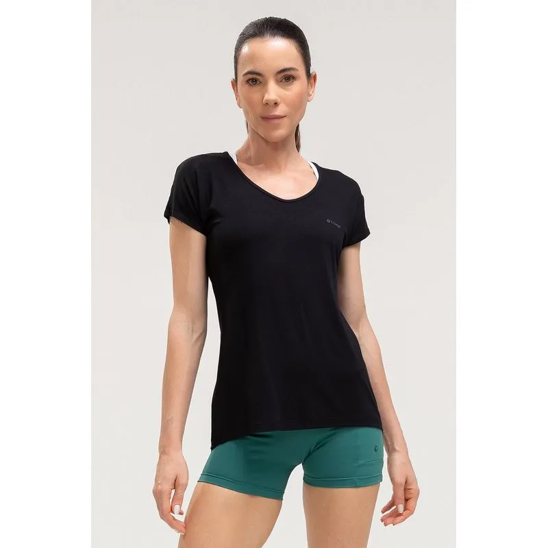 BLUSA FLUIDITY - ESSENTIALS 26 - PRETO G/L