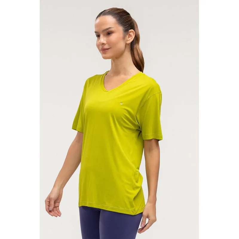 T-SHIRT ECO DRY SHAPE - ESSENTIALS 26 - PISTACHE GG/XL