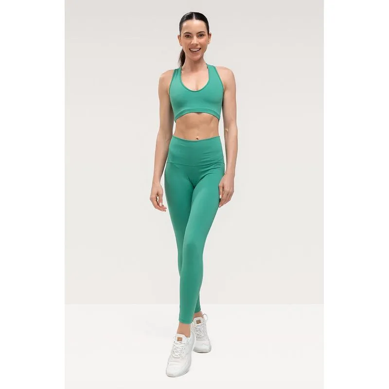 CALÇA LEGGING NAKAY COM BOLSO - ESSENTIALS 26 - SÁLVIA P/S