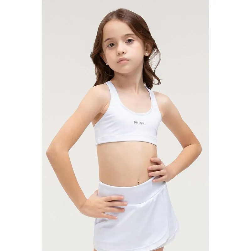 TOP INFANTIL - ESSENTIALS 26 - BRANCO G/L