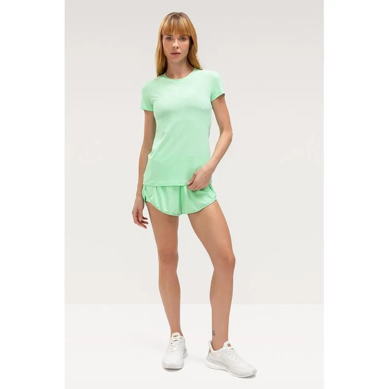 SHORTS-SHORTS TEXTURE COM BOLSO - PRIMAVERA/VERÃO 26 - MENTA M/M