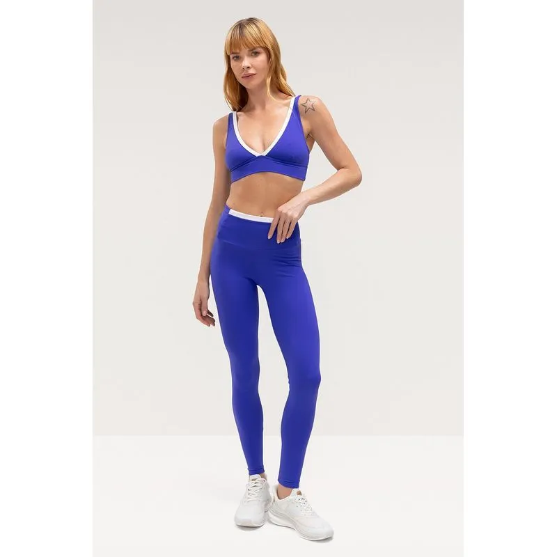 LEGGING IMPACT DUO COM BOLSOS - PRIMAVERA/VERÃO 26 - AZUL KLEIN GG/XL