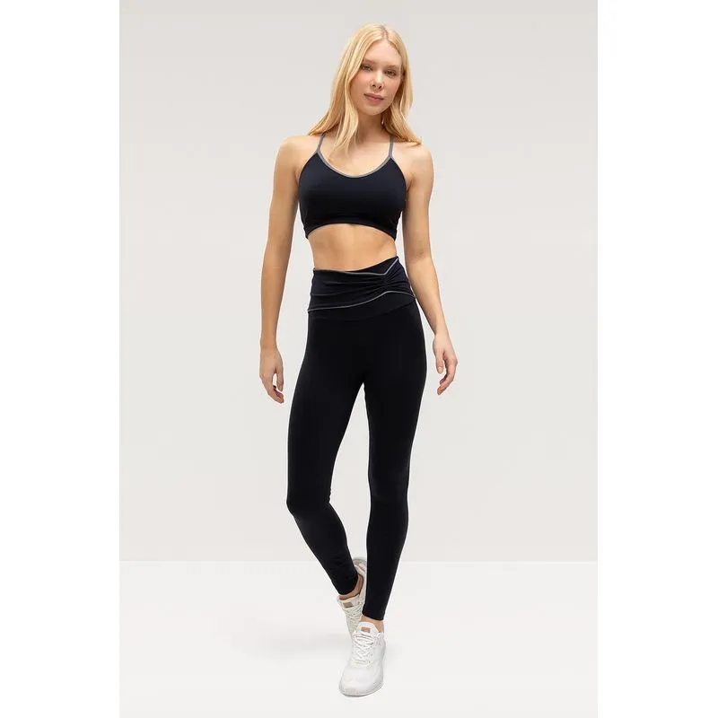 LEGGING LINE COMPRESSION - PRIMAVERA/VERÃO 26 - PRETO M/M