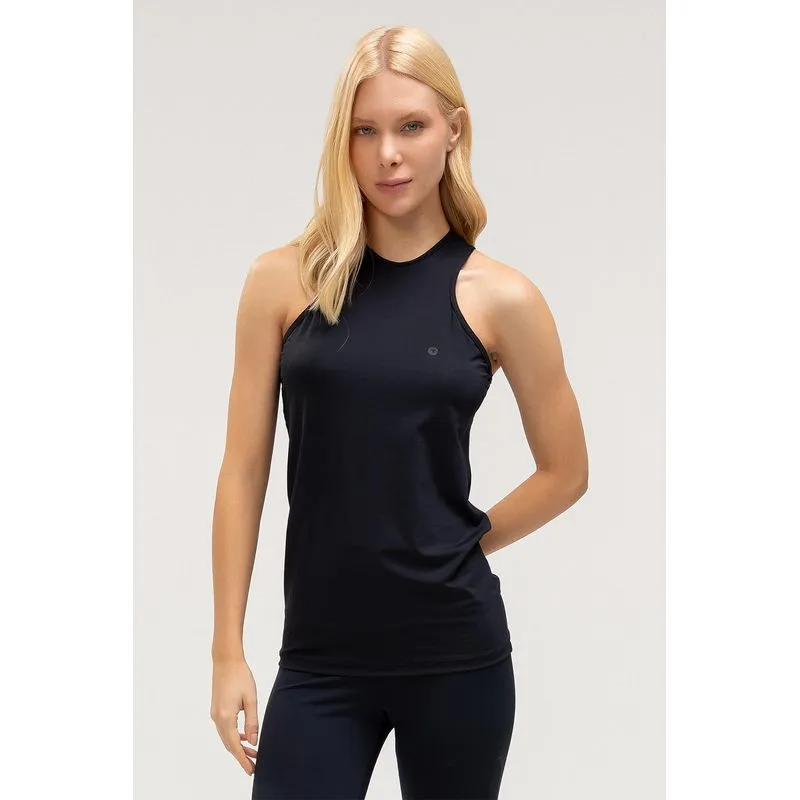 BLUSA NEUTRAL NECKLINE - PRIMAVERA/VERÃO 26 - PRETO GG/XL