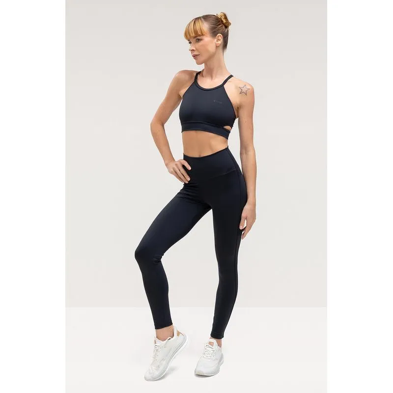 LEGGING EMANA BAND - PRIMAVERA/VERÃO 26 - PRETO M/M