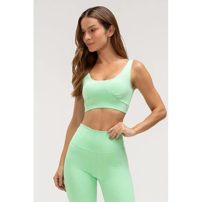 TOP FLY DRAPE - PRIMAVERA VERÃO 26/27 - MENTA P/S