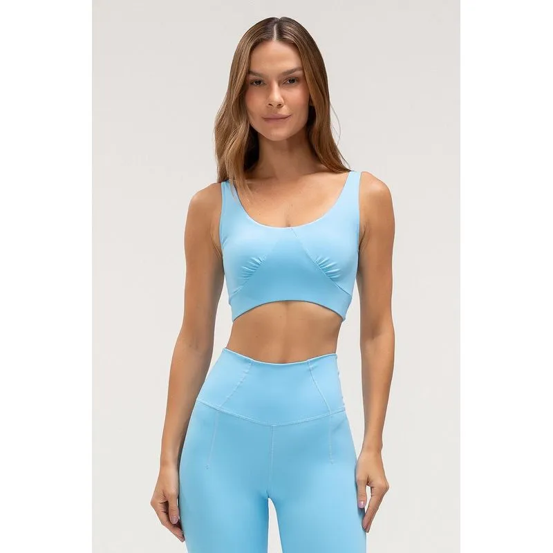 TOP FLY DRAPE - PRIMAVERA VERÃO 26/27 - CIELO GG/XL