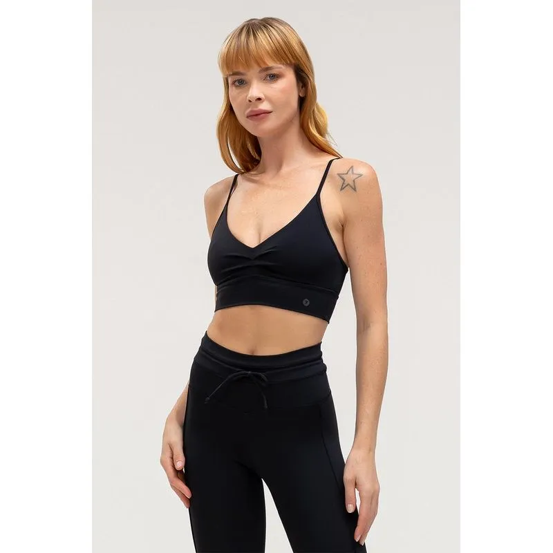 TOP FLY ACTIVE - PRIMAVERA VERÃO 26/27 - PRETO G/L