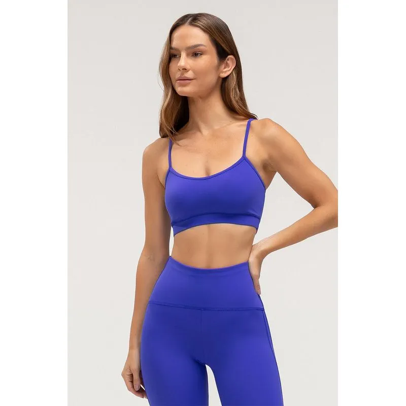 TOP IMPACT STRAPS COM BOJO REMOVIVEL - PRIMAVERA VERÃO 26/27 - AZUL KLEIN G/L