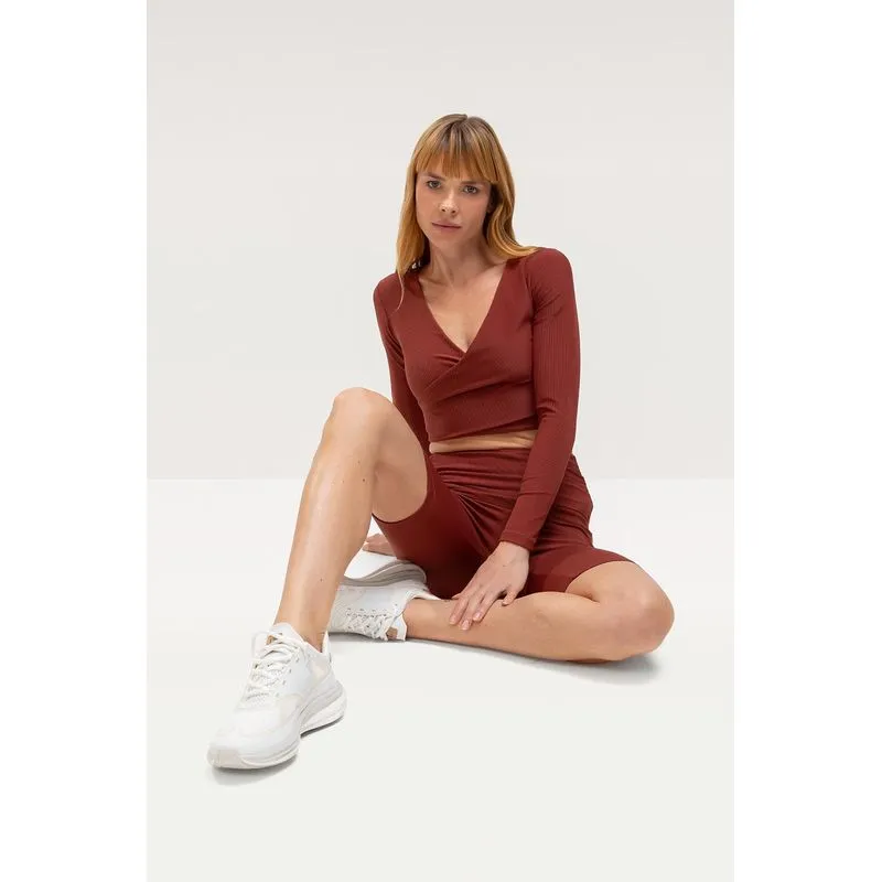BLUSA RIB WRAP - PRIMAVERA VERÃO 26/27 - TOSCANA GG/XL