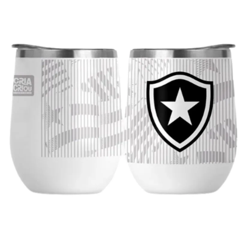 COPO CUIA TÉRMICO 360ML - BRANCO BOTAFOGO