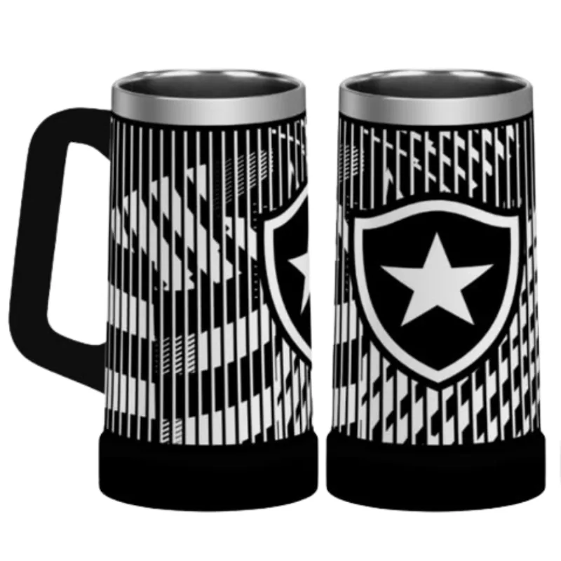 CANECA TÉRMICA 710ML - PRETO BOTAFOGO