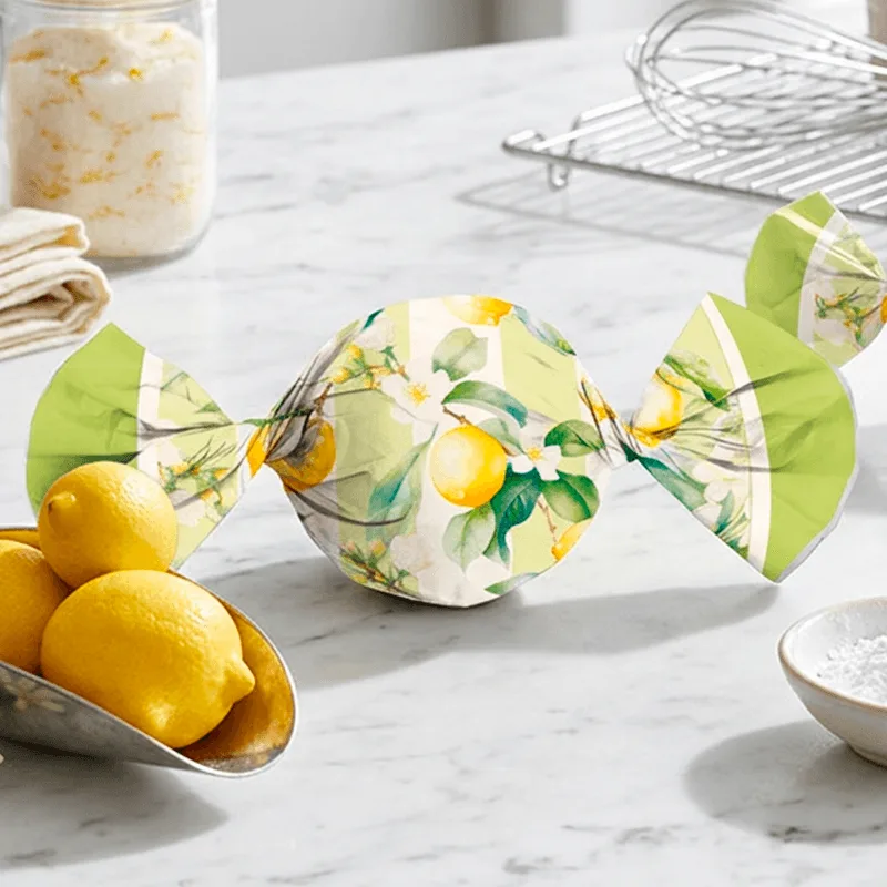 Embalagem de Alumínio Para Trufa Frutas Limao 14,5x15,5Cm 100Un 12500294 CROMUS EMB ALUM P.TRUFA FRUTAS LIMAO 14,5x15,5CM 100UN 12500294 CROMUS