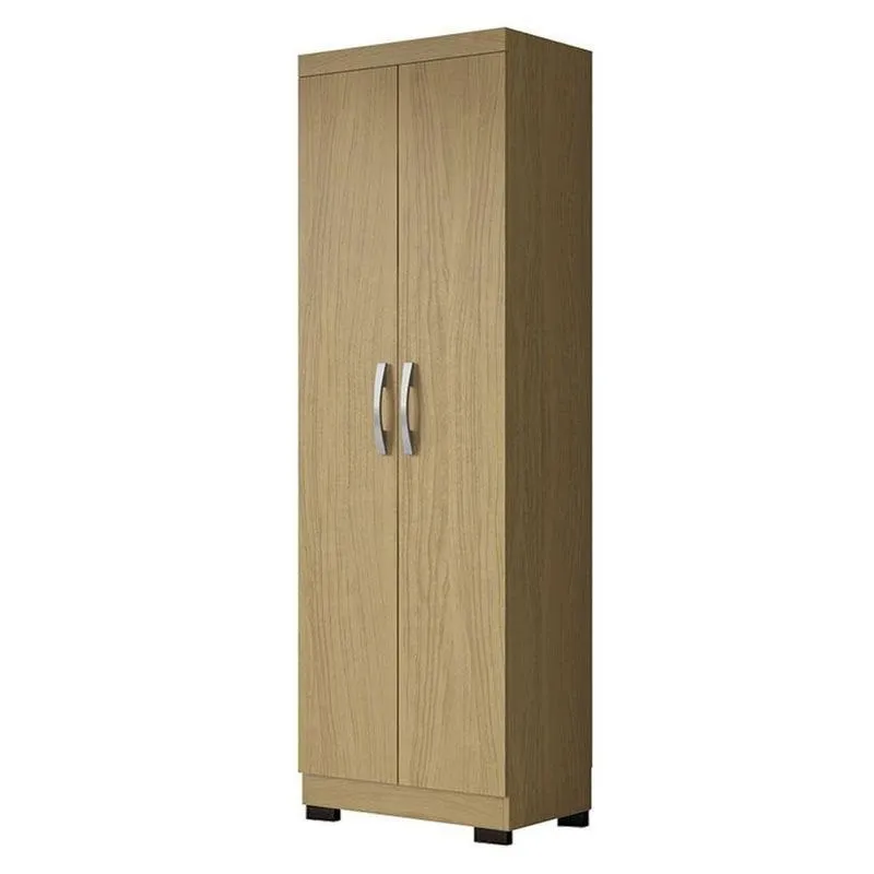 Armário Multiuso 2 Portas New 2000192 Atacama Com Pés Preto - Aramóveis