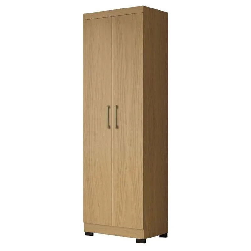 Armário Multiuso 2 Portas 2000191 Atacama Com Pés Preto - Aramóveis
