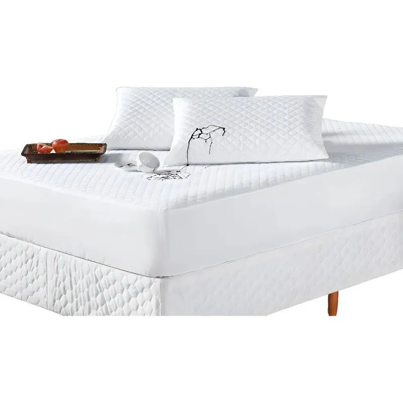 01 Capa Para Colchão Cama Solteiro Protetora Impermeável Top