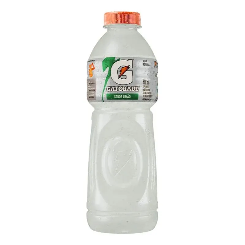 5x Pack Isotônico Gatorade Sabor Limão Garrafa 500ml 6 Uni