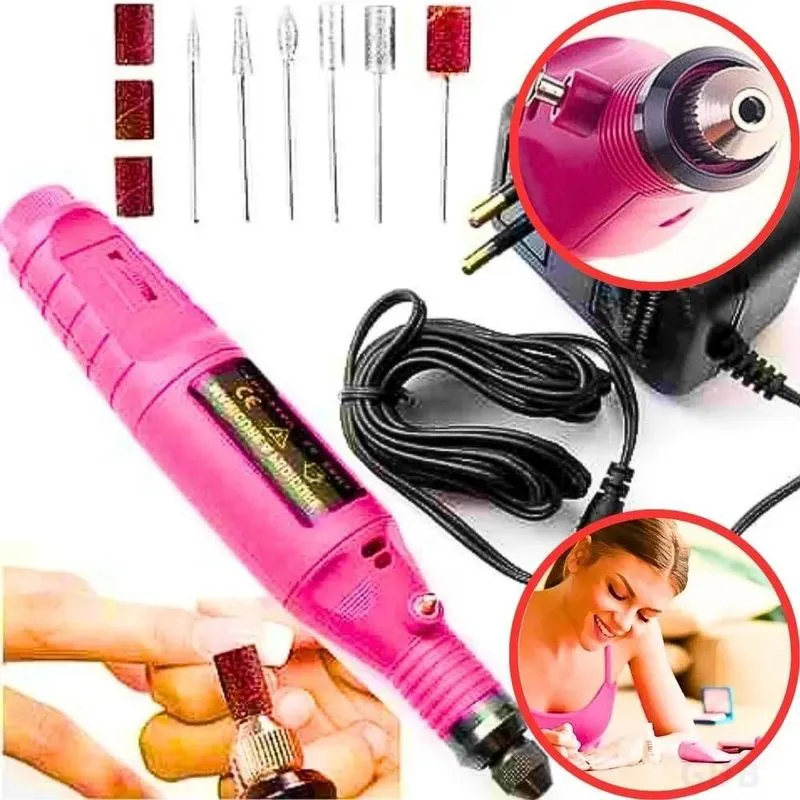 10x Lixa Elétrica Unha Manicure Acessórios Retira Cuticulas