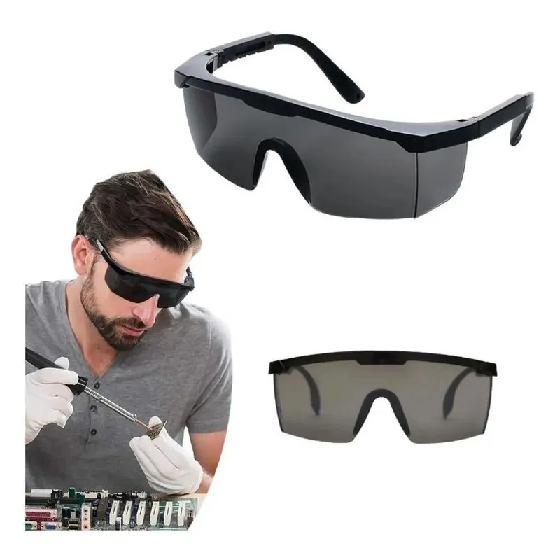 2x Oculos Epi Segurança Protecao Uv Anti Risco Construção Ci
