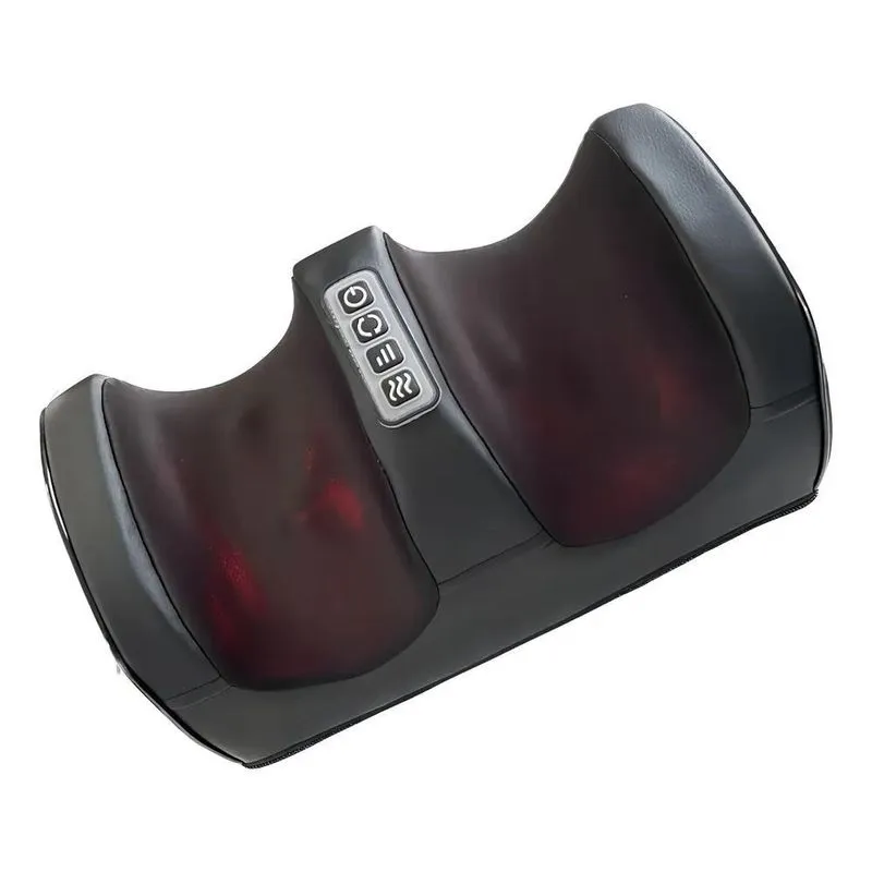 10x Massageador De Pés Shiatsu Shia Foot Supermedy Cor Preto