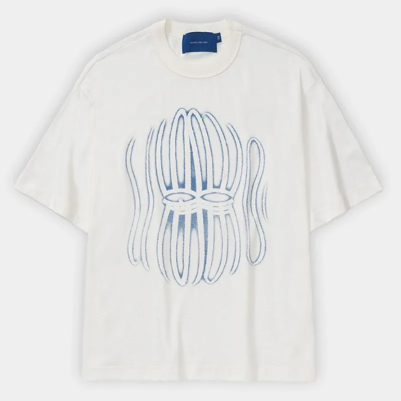 Camiseta Quadro Creations Circuit - Unissex - Off White