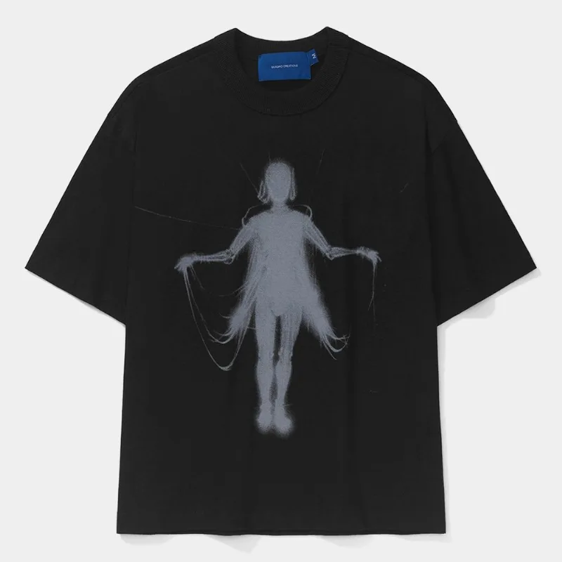 Camiseta Quadro Creations Robot Wires - Unissex - Preto