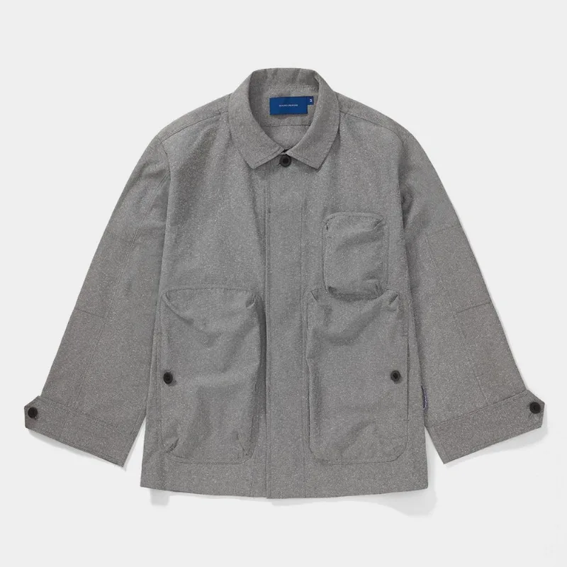 Jaqueta Quadro Creations Combat Twill Chore - Unissex - Cinza