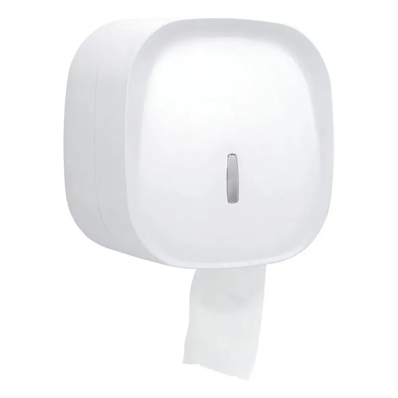 3x Dispenser Porta Papel Higiênico Rolão Invoq Premisse Bran