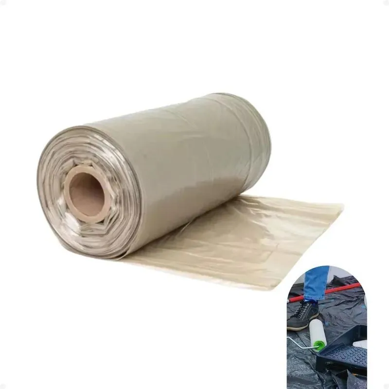 Lona Plástica Transparente Canela 4x10 Grossa