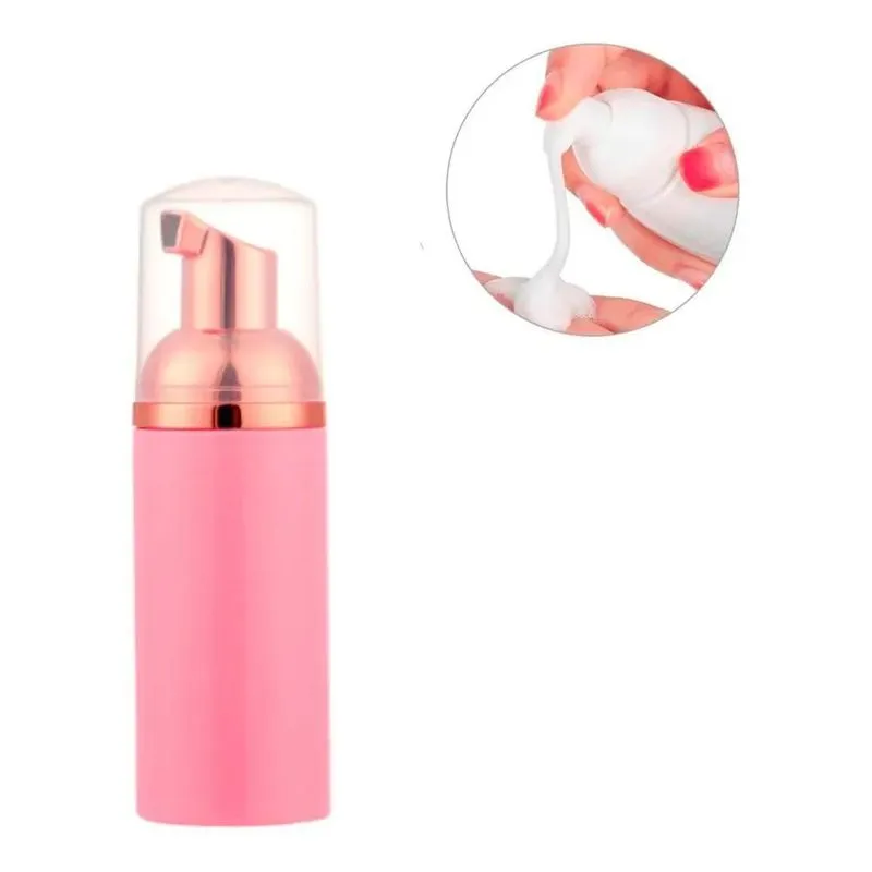 10x Frasco Pump P / Fazer Espuma E Higienizacao Facial 50ml
