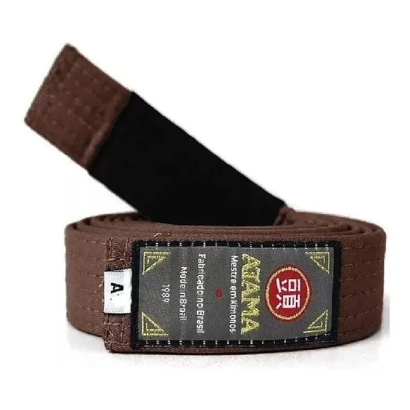 5x Faixa Jiu-jitsu Atama Adulto Tradicional 6 Costuras