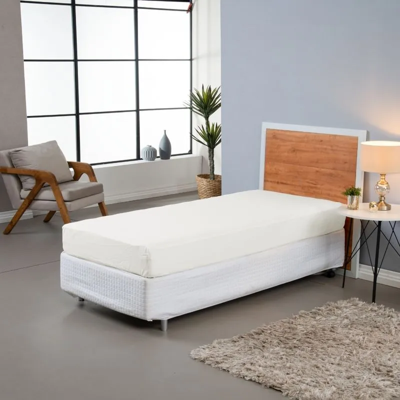 Lençol Avulso Versatile Solteiro Micropercal 300 Fios Elástico Palha
