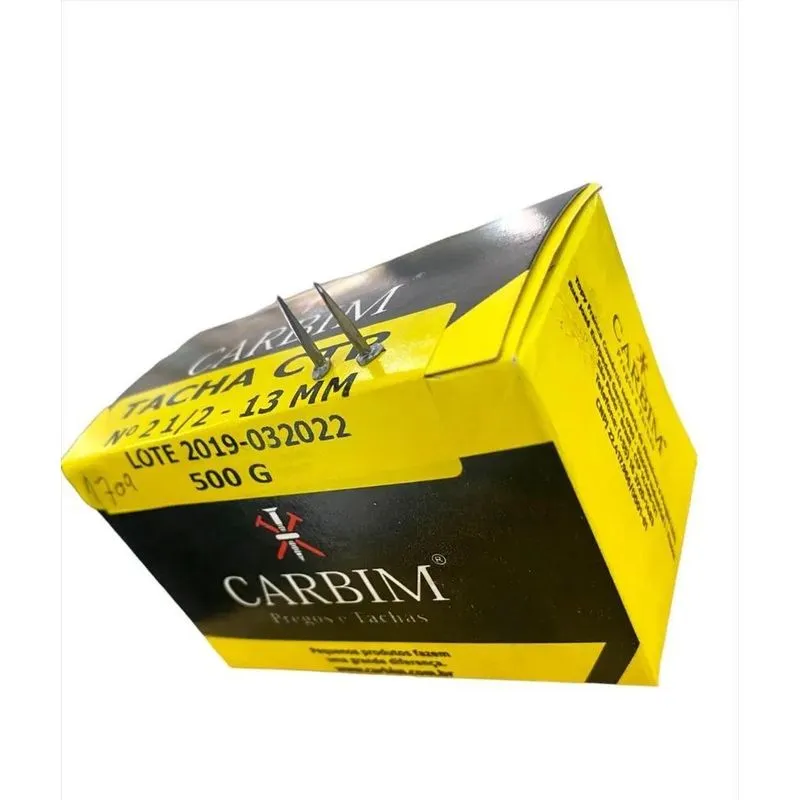 10x Tachinha Multiuso Sapateiro/tapeceiro 2 1/2 13mm Caixa