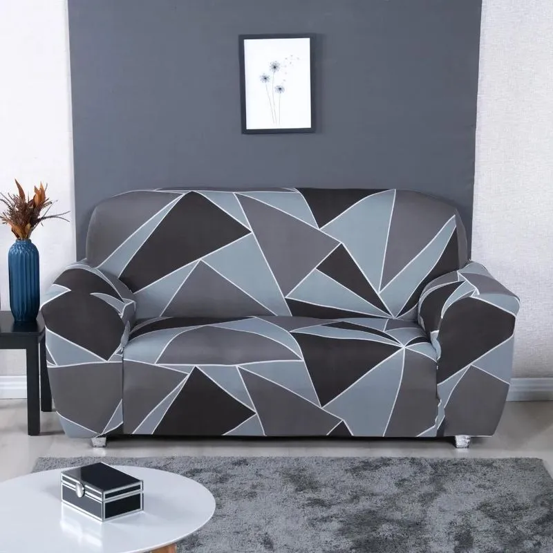 Capa De Sofá Elastex Premium Várias Estampas 2 E Geo Urbana
