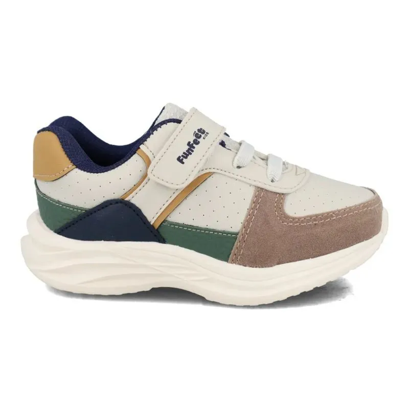 Tênis Funfeet Velcro Infantil Branco 22
