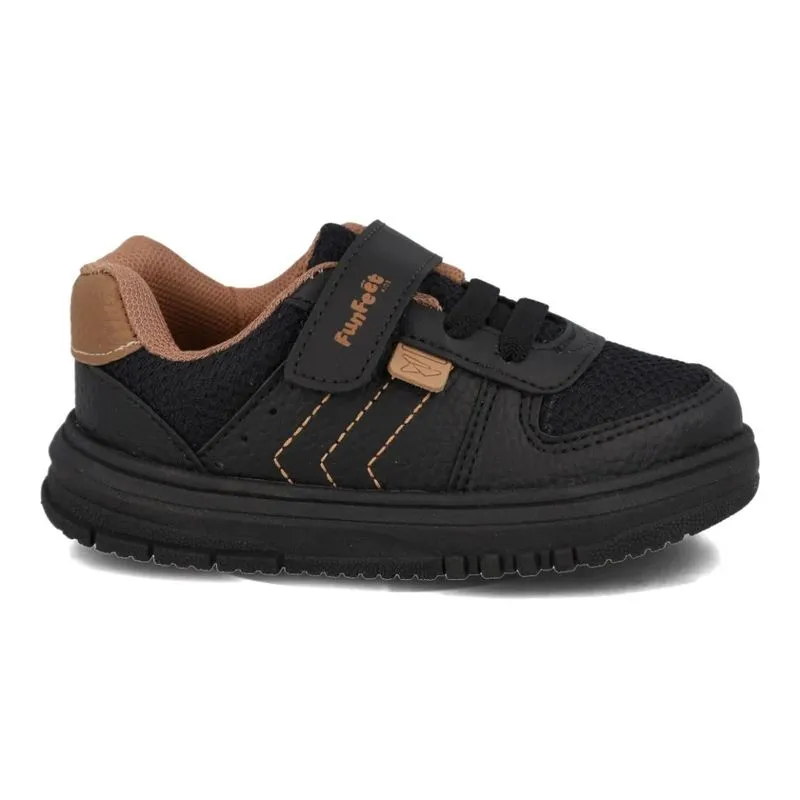 Tênis Funfeet Velcro Infantil Preto 24