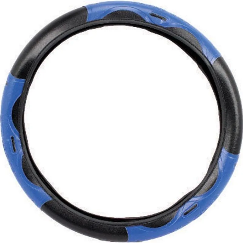 Capa Para Volante Fox Bluemotion 12v 3p Preta Com Azul 38cm