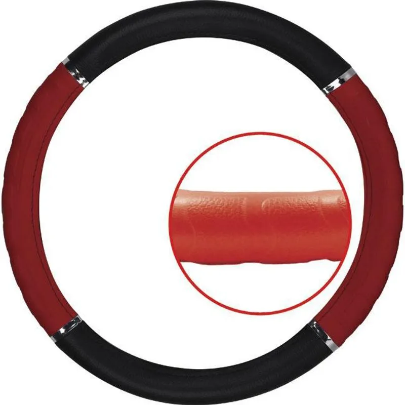 Capa Volante Crossfox 1.6 T. Flex 16v 5p Preta Verm Crom