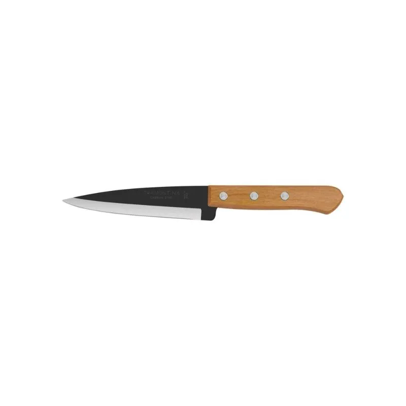 Kit 24 Facas Peixeira/Cozinha 5" Lâmina Escura - Tramontina