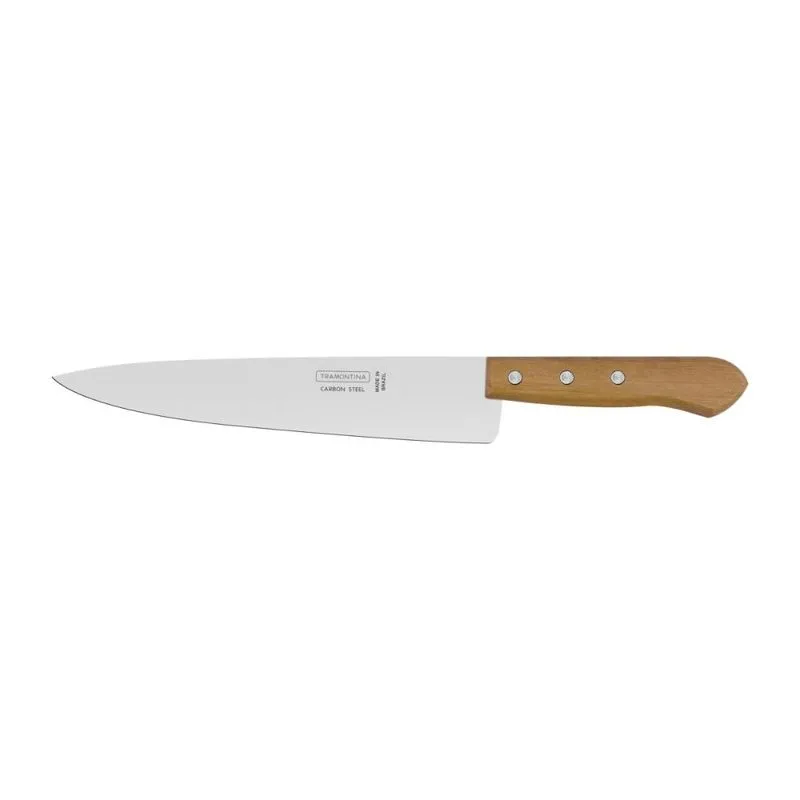 Kit 4 Facas Peixeira/Cozinha 9" Lamina Clara - Tramontina