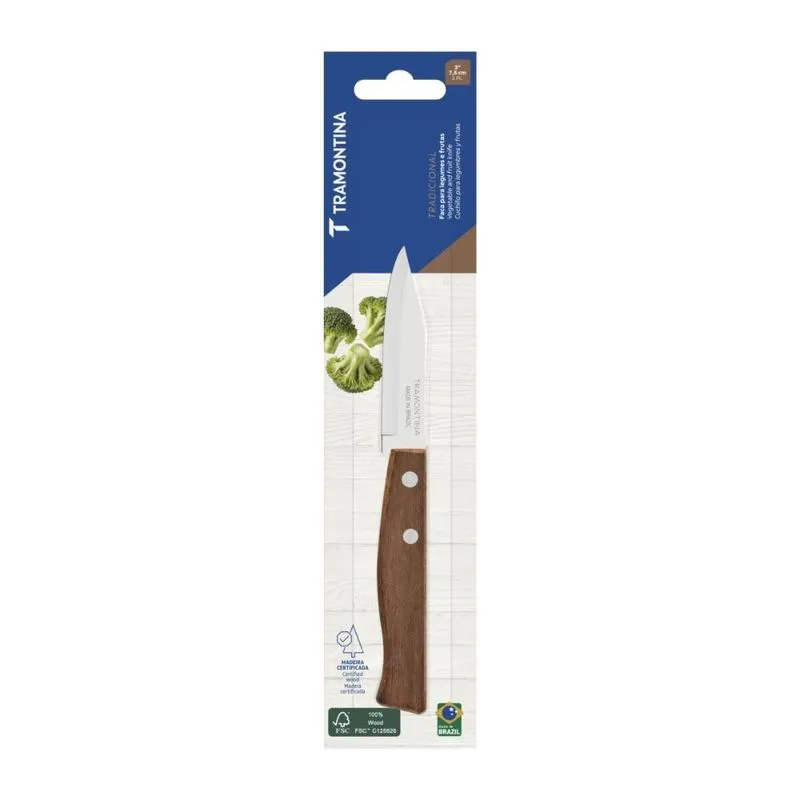 Kit 24 Facas para Legumes e Frutas Tramontina Tradicional