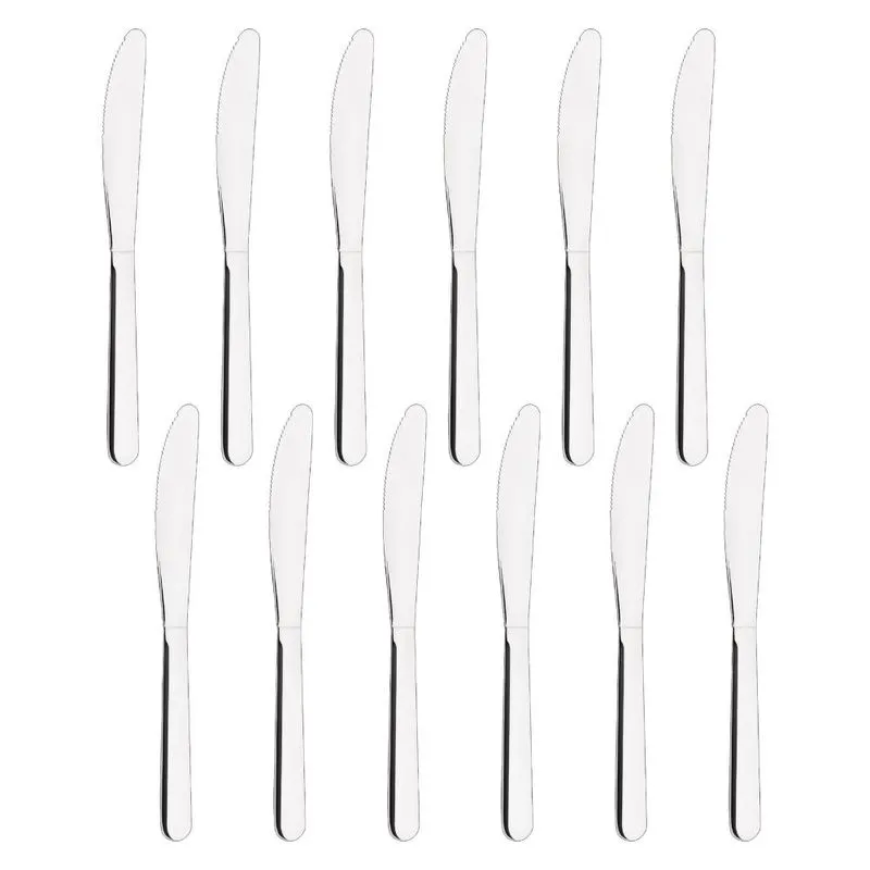 Kit 24 Facas de Mesa Tramontina Malibu em Aço Inox 4"