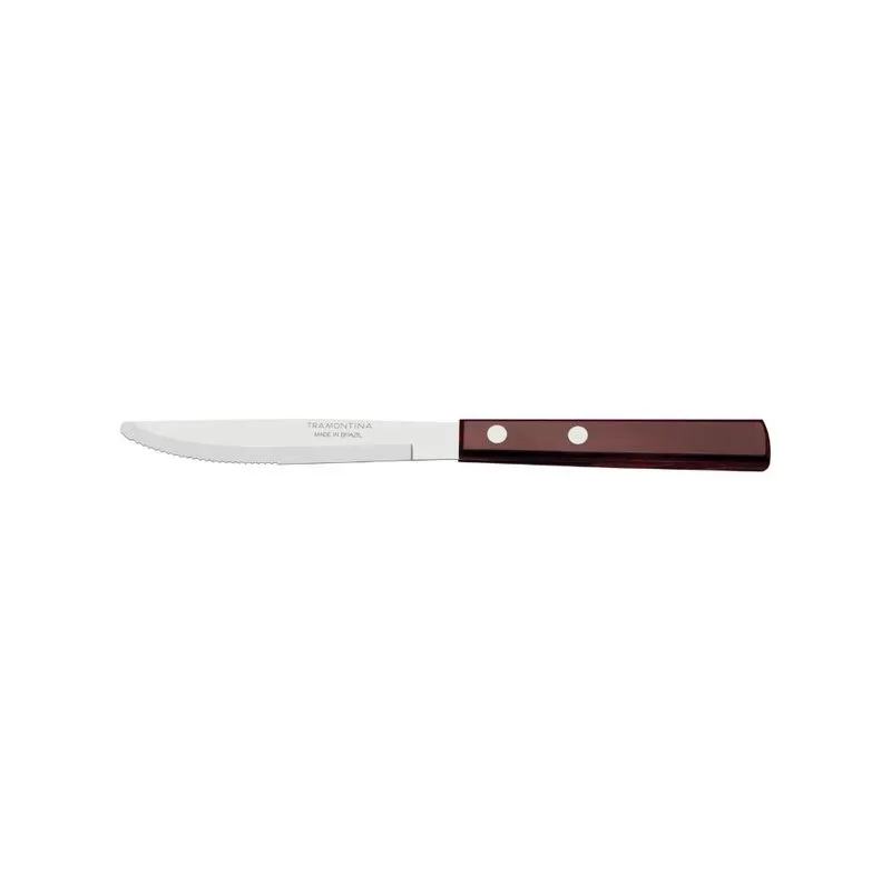 Kit 12 Facas para sobremesa 3" Inox Polywood