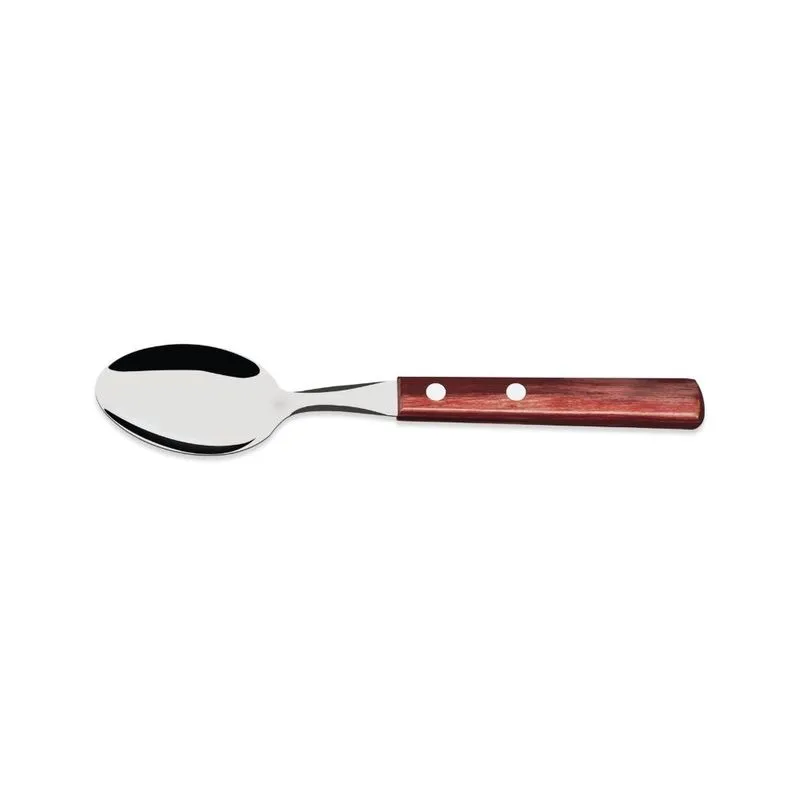Kit 48 Colheres de Mesa Inox Polywood Vermelha - Tramontina