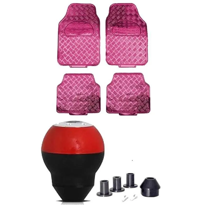 Tapete Rosa Brilho Bola Cambio Verm Jeep Cherokee