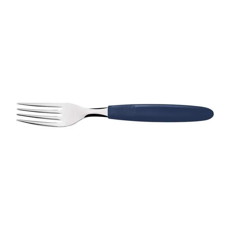 Kit 12 Garfo De Mesa Tramontina Ipanema Inox Azul